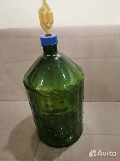 Стеклянный бутыль 20л