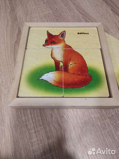 Деревянные пазлы