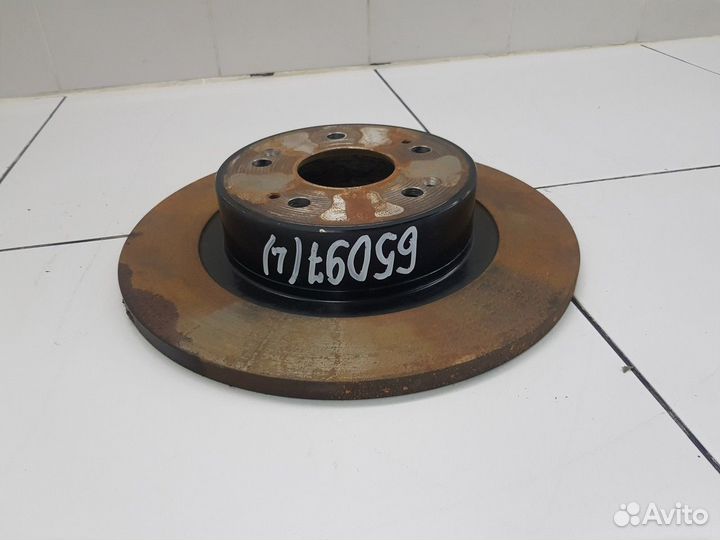 Диск тормозной задний (левый) (Haval F7)