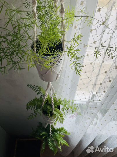 Подвес-кашпо для цветов многоярусный