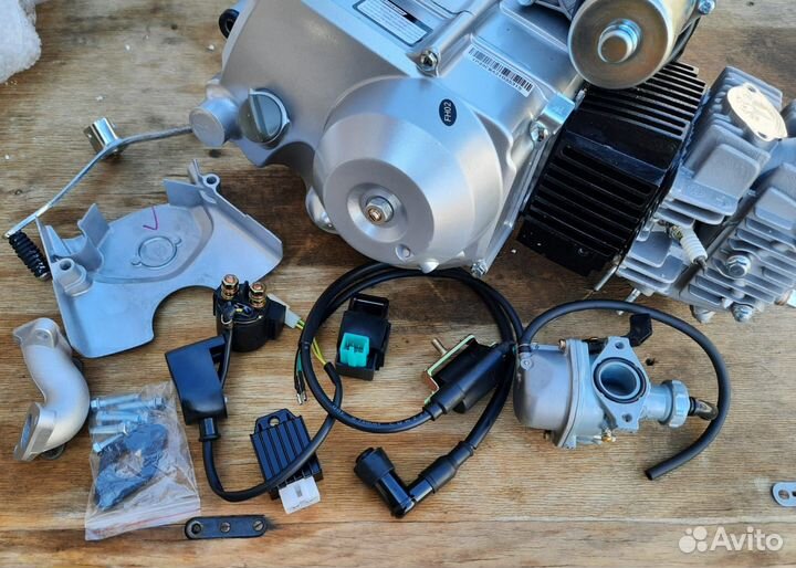 Двигатель мопед, питбайк, квадроцикл