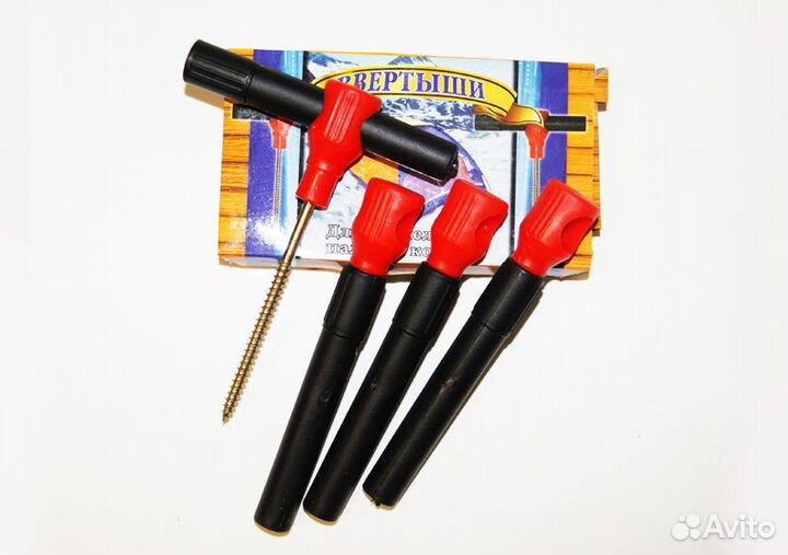 Набор ввертышей для зимней палатки 4 шт