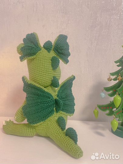 Вязаные игрушки дракон