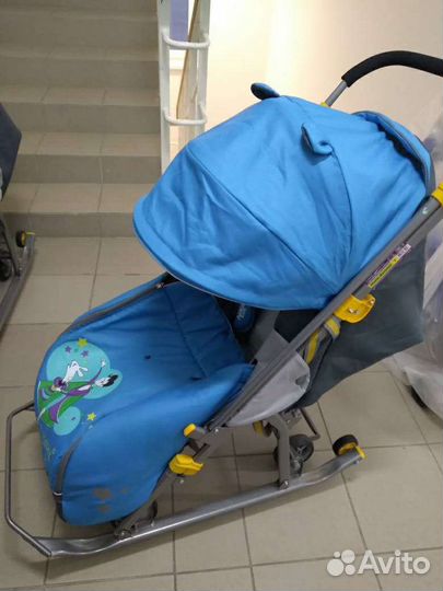 Санки коляска ника