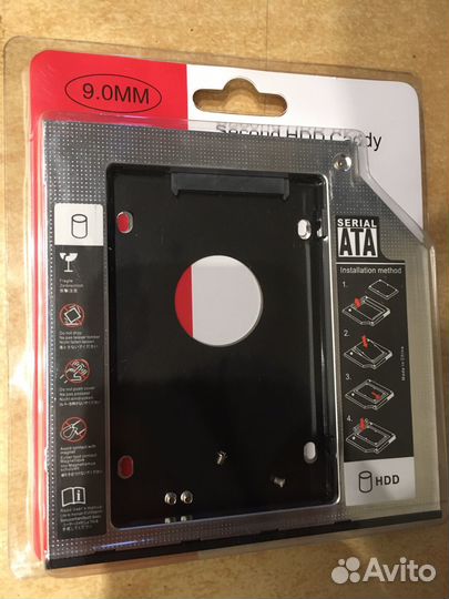 Адаптер SSD/HDD в ноутбук