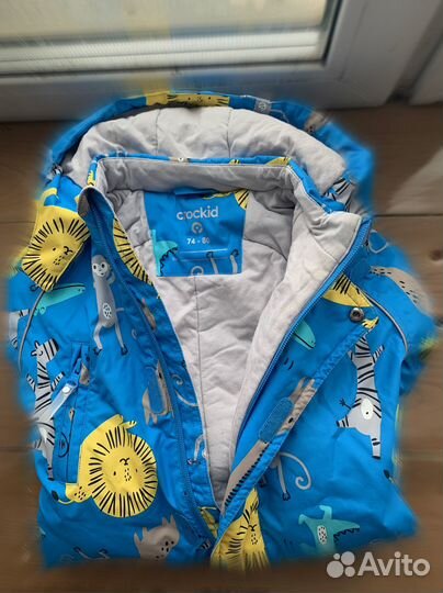 Комбинезон демисезонный crockid 74 80