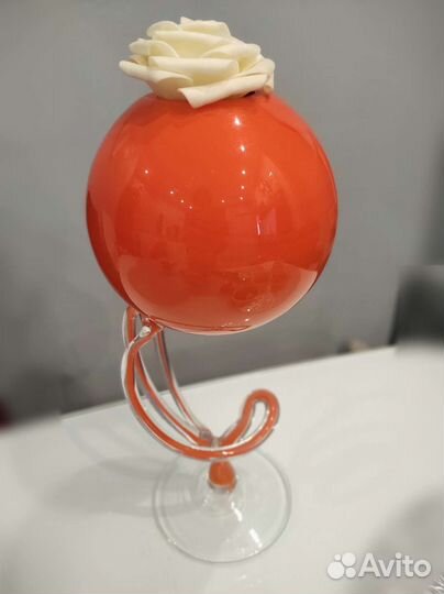 Ваза цветное стекло