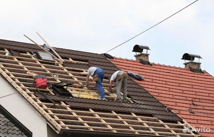 Кровля крыши. Частного дома