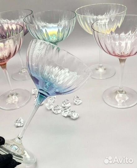 Фужеры,Креманки Богемия