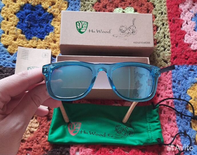 Очки солнцезащитные детские зеркальные