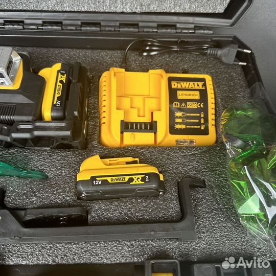 Лазерный уровень dewalt 12 лучей новый гарантия