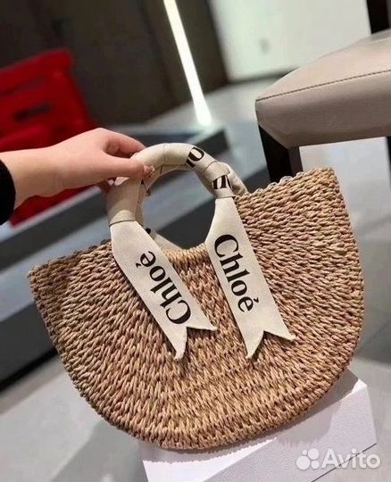 Плетенные сумки chloe