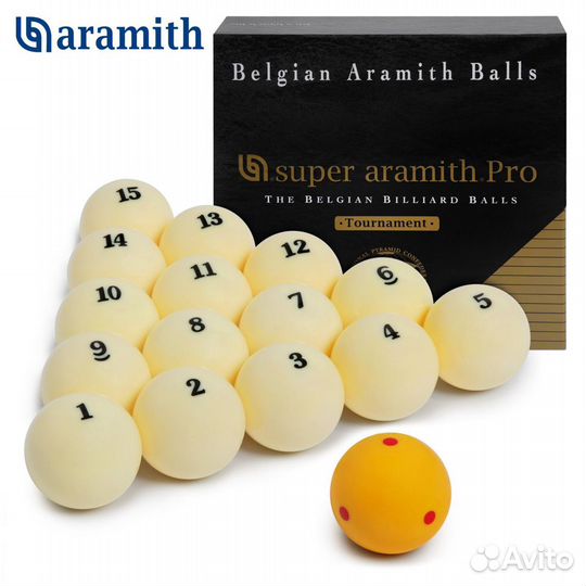 Шары super aramith PRO-CUP tournament pyramid 67мм