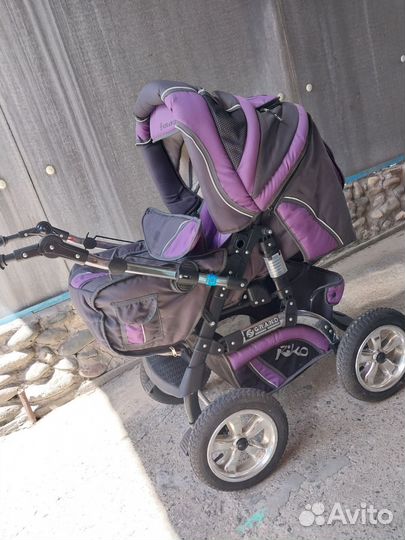 Коляска трансформер 3 в 1 бу