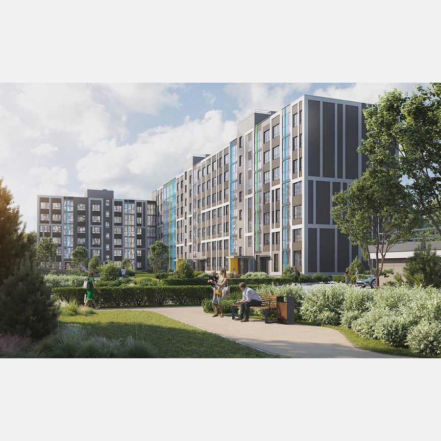 Квартира-студия, 22 м², 12/19 эт.