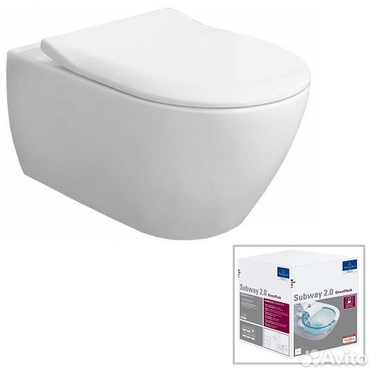 Унитаз Villeroy & Boch Subway 2.0 5614R2R1