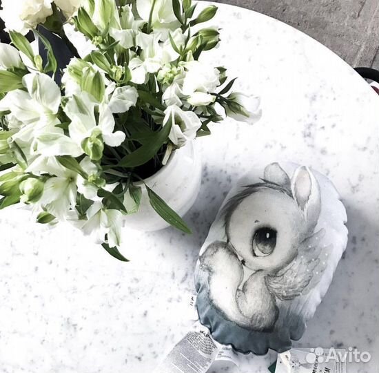 Подушка зайка hm home