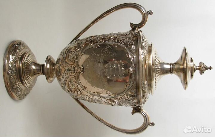 Кубок Англия 1899 925проба с документами чемпион
