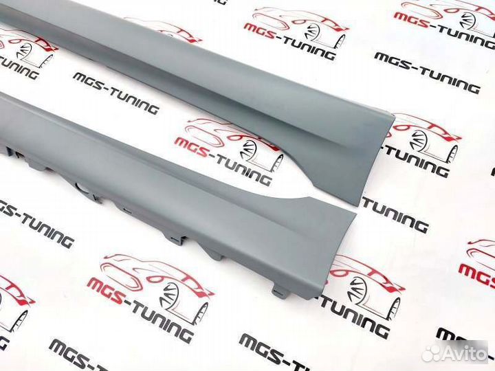 Пороги в стиле M-Tech (М пакет) BMW 3 серия G20