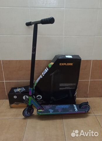 Самокат Трюковой mystique PC deck NEO