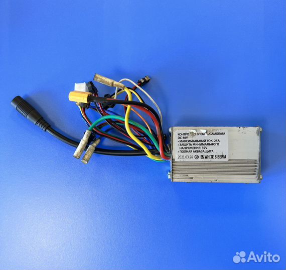 Электросамокат WS Luna Контроллер 48V25Ah на 800w