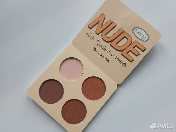 Тени для век Farres nude 4 цвета тон 5