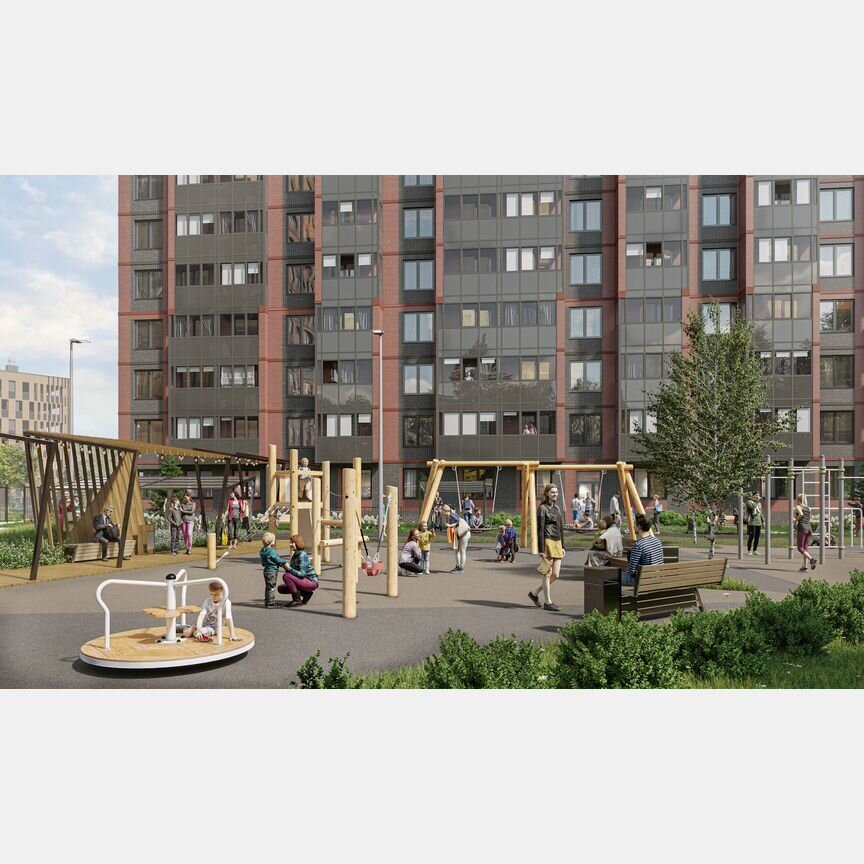 2-к. квартира, 52,7 м², 1/24 эт.