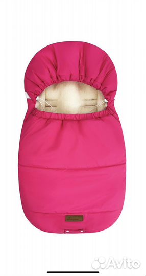 Конверт мешок зимний меховой в коляску (овчина)