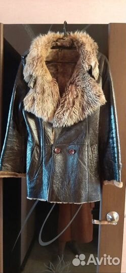 Продам дублёнку натуральный мех тоскана