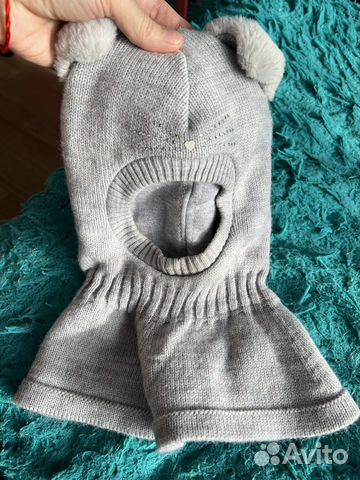 Шапка шлем на девочку