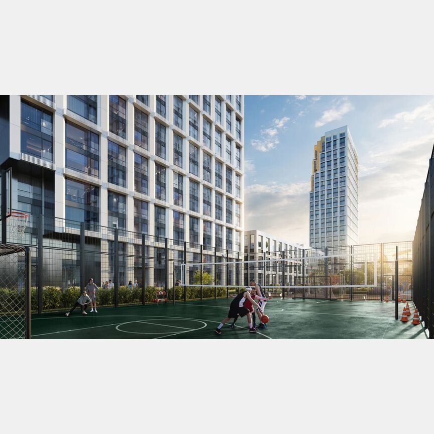 3-к. квартира, 77,1 м², 9/29 эт.