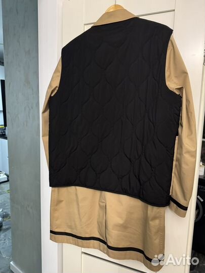 Плащ тренч мужской zara