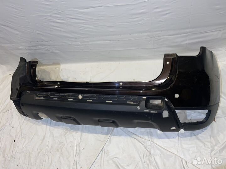 Renault Duster 15- Бампер задний под парктроники