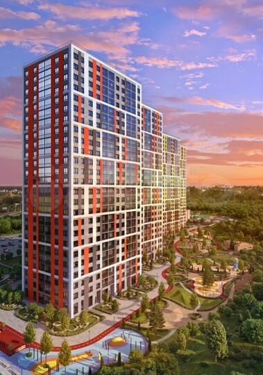 3-к. квартира, 90,3 м², 7/25 эт.