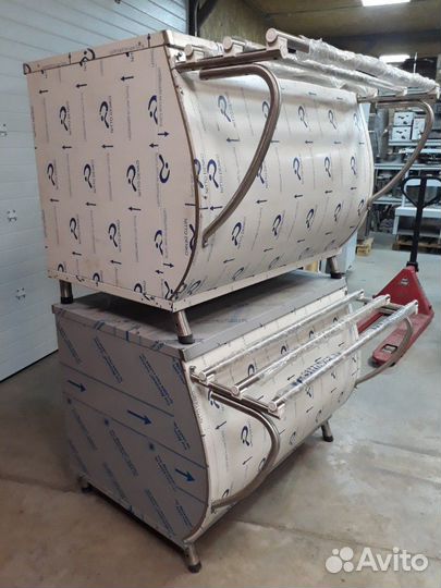 Прилавок пгн-70М вся нерж (линия раздачи)