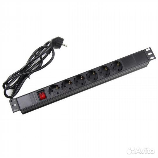 Блок силовых розеток Wize PRO wpdu1U-6