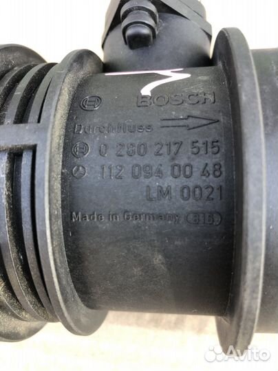 Расходомер воздуха mercedes Benz 211 m112
