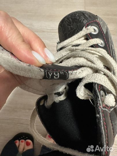 Коньки хоккейные детские размер 9 r