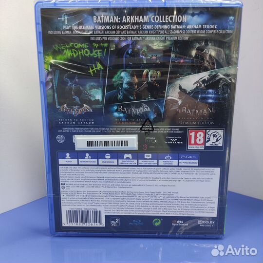 Batman Arkham Collection (PS4) Новый