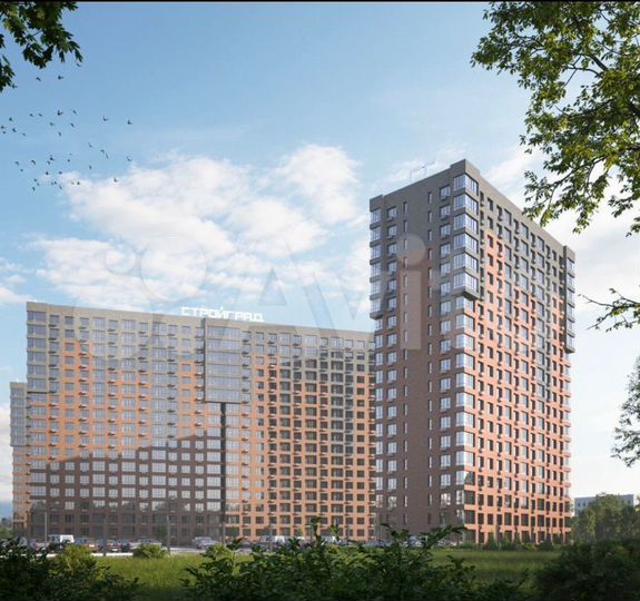 2-к. квартира, 73,1 м², 15/19 эт.