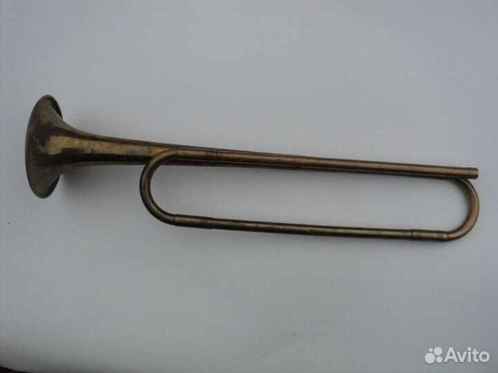 Горн пионерский СССР без мундштука и вымпела