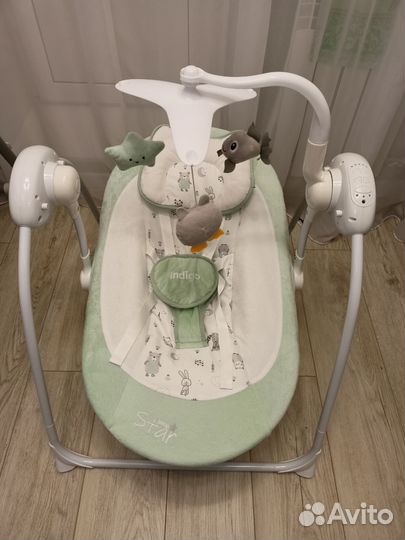 Детские электронные качели