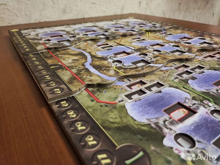 Объёмное поле для настольной игры «Плотина»