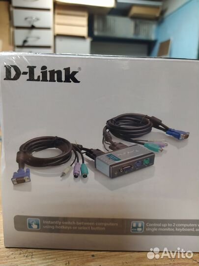 Kvm переключатель D-Link