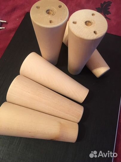 Мебельная ножка из березы