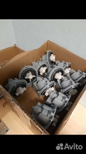 Двигатель и модуль стиральной машины