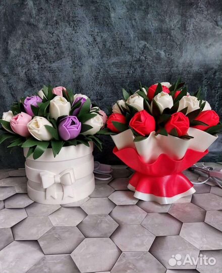 Светильник-букет из изолона