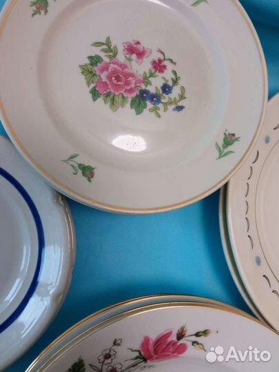 Тарелки СССР, Чехия, ножи