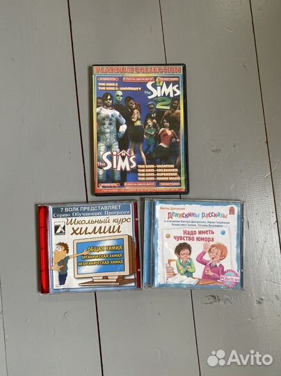 Игры для пк на дисках + фильмы DVD