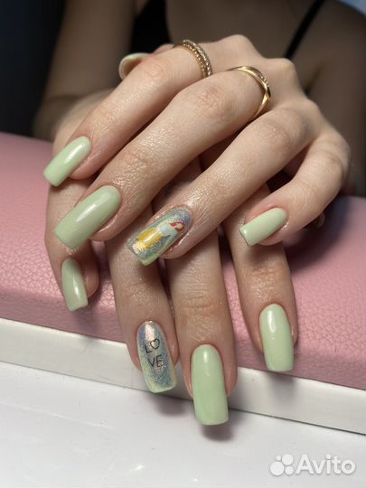 Маникюр, наращивание, укрепление ногтей